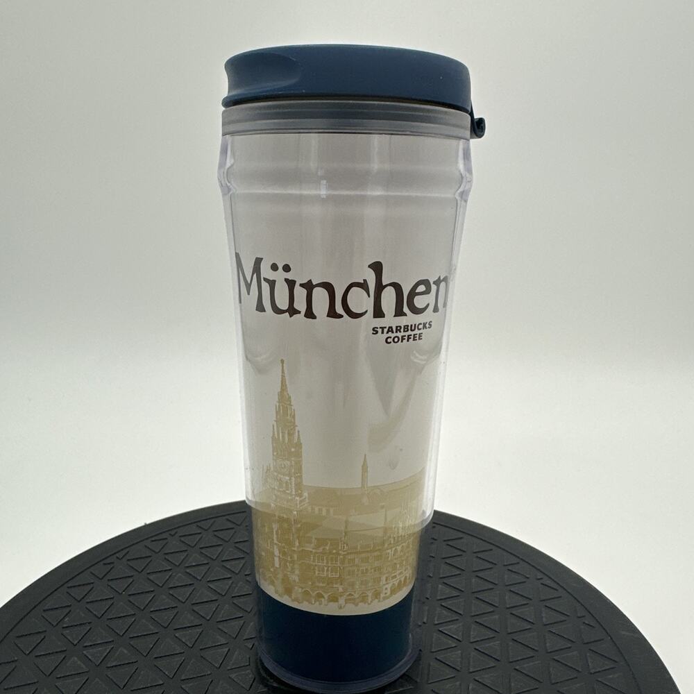 2004 Munchen Starbucks Coffee Tumbler 12 Oz Dishwasher Safe